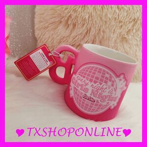 💗☕{Barbie} Pink Classic Coffee Mug☕💗NEW